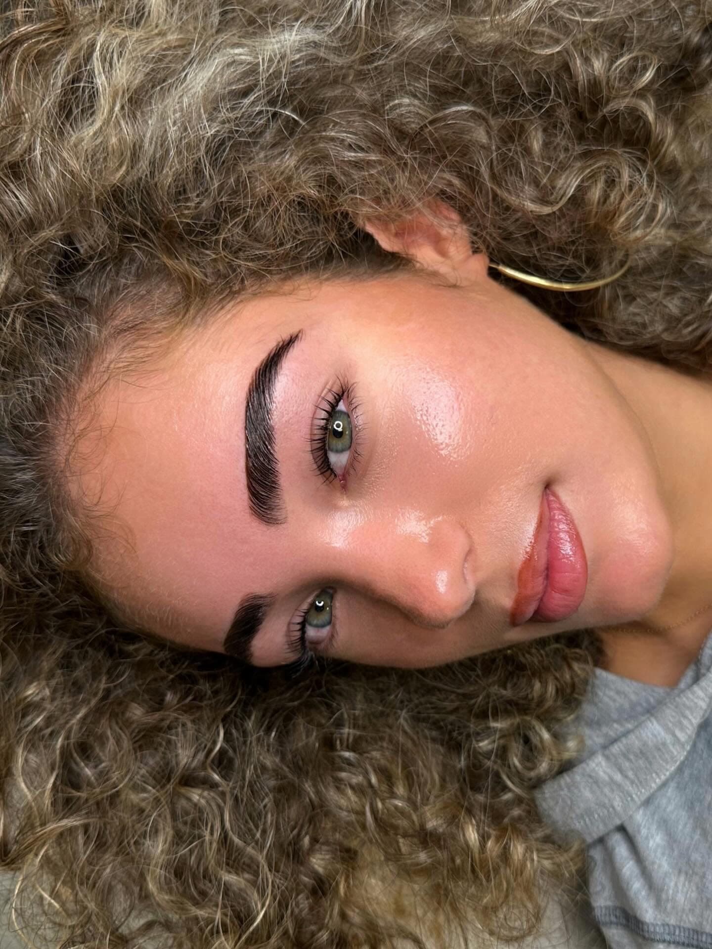 Lashlifting Ergebnis Nahaufnahme